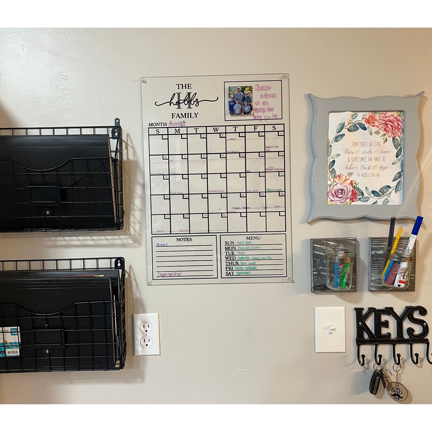 Personalized Dry Erase Board