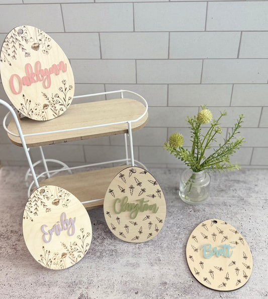 Easter Basket Tags