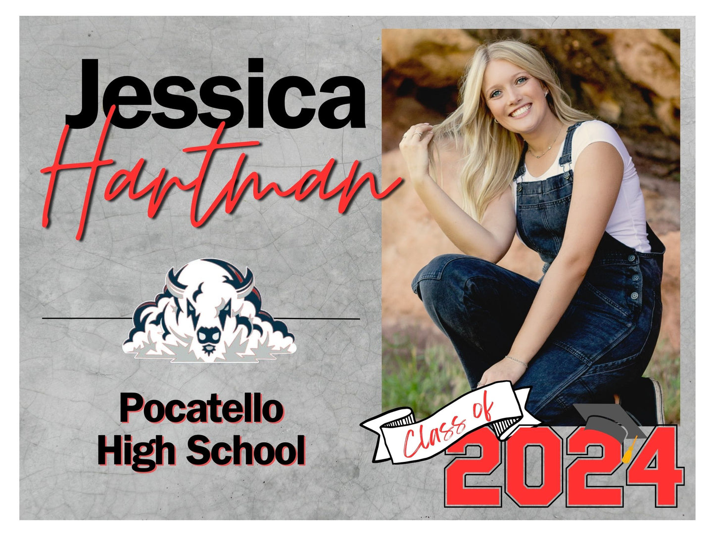 2024 Graduation Yard Sign