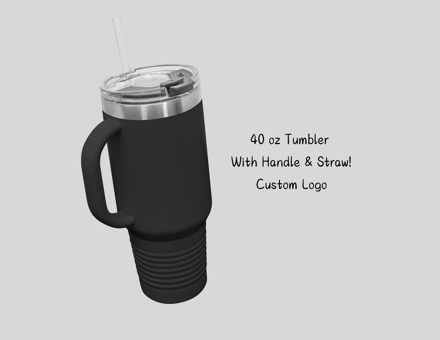 40 oz Tumbler With Handle