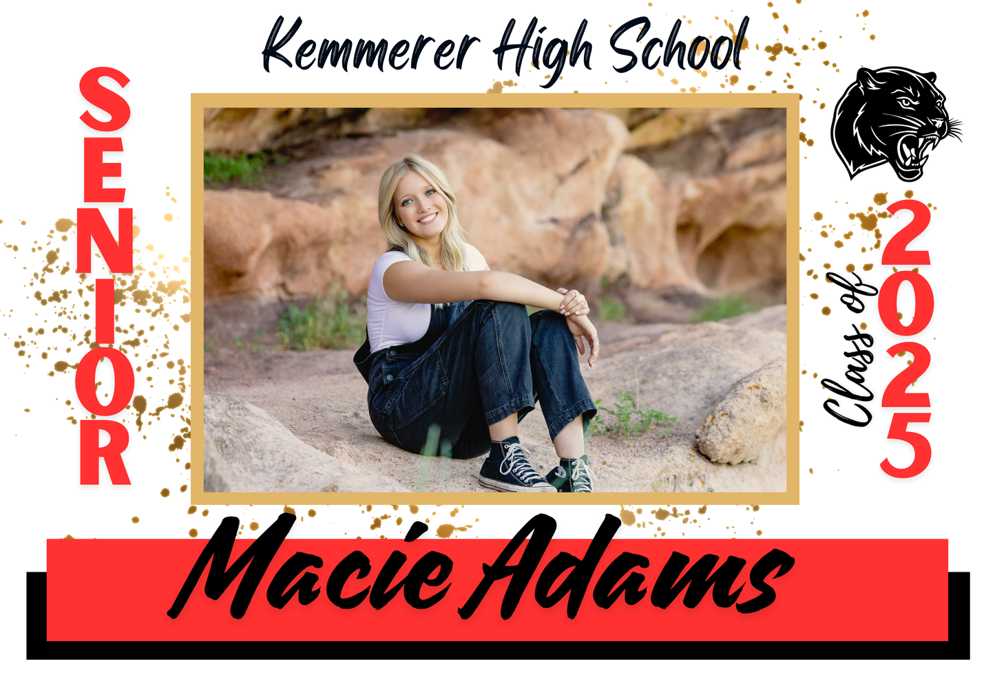 2025 Graduation Yard Signs