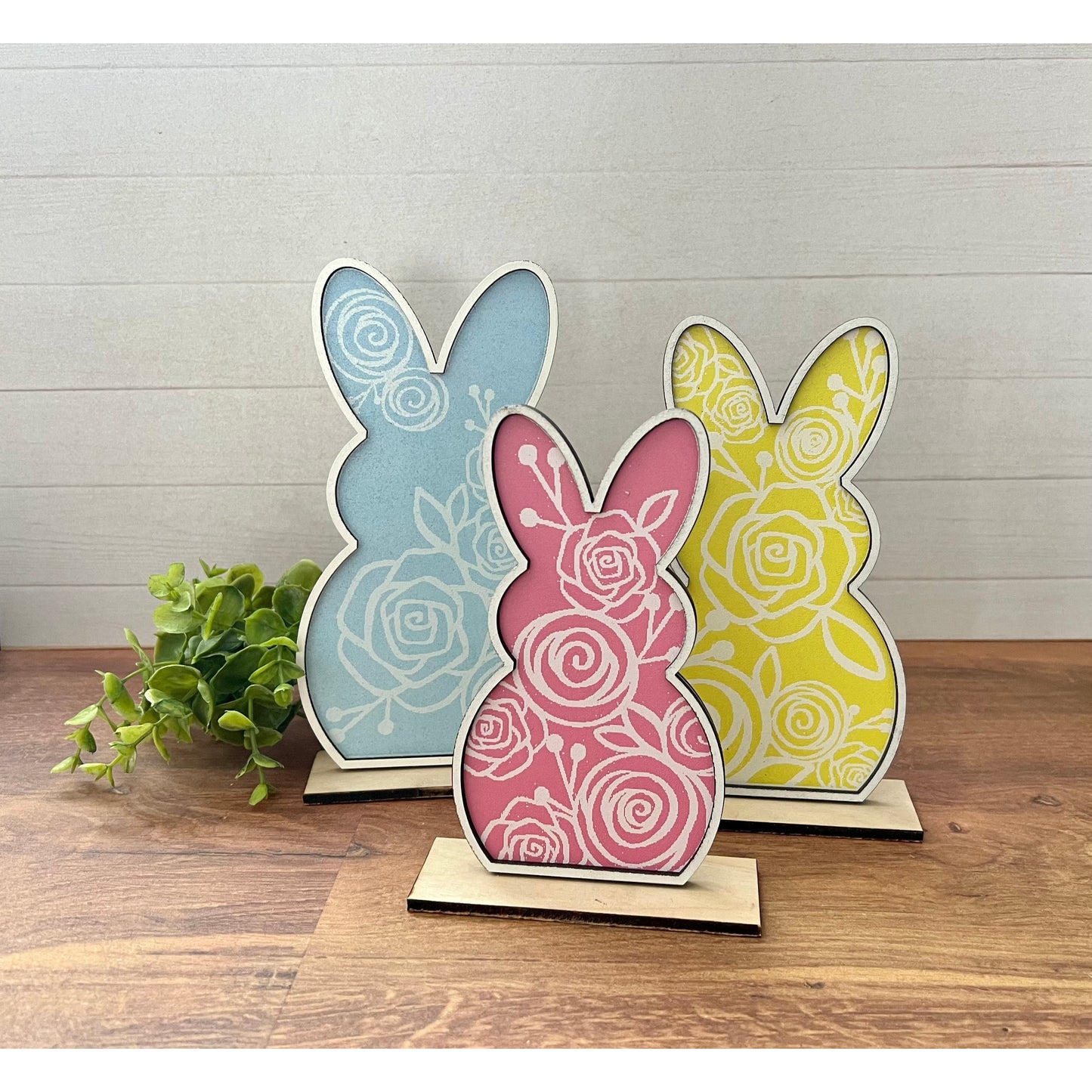 Standing Easter Bunny Set