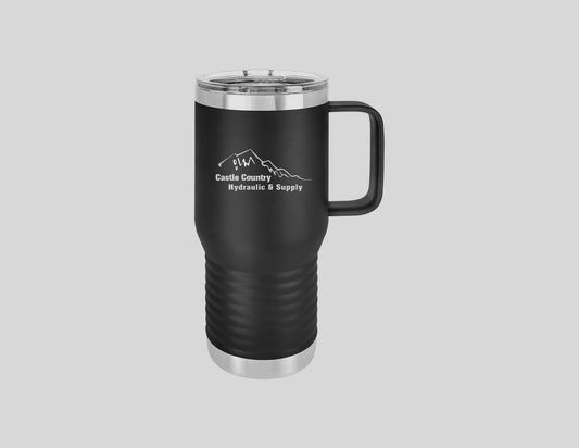 20 oz Travel Mug With Handle