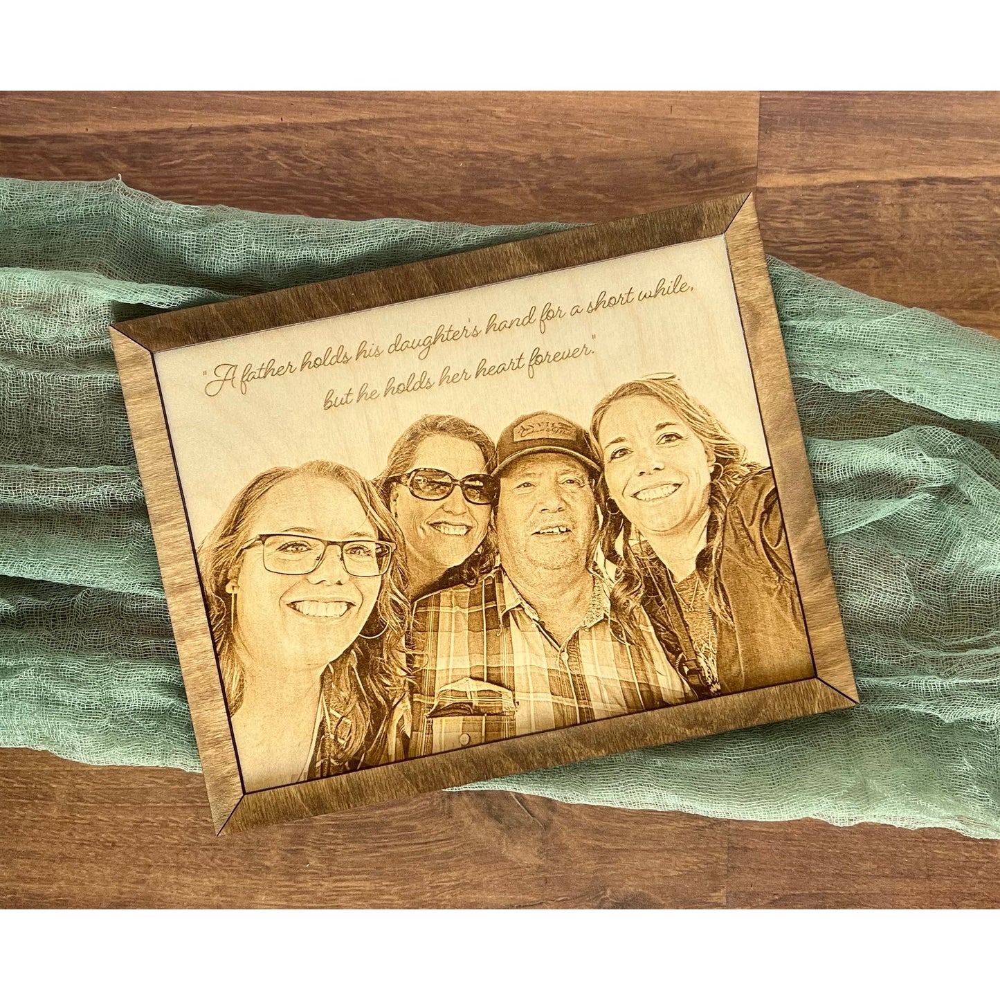 Personalized Engraved Photo
