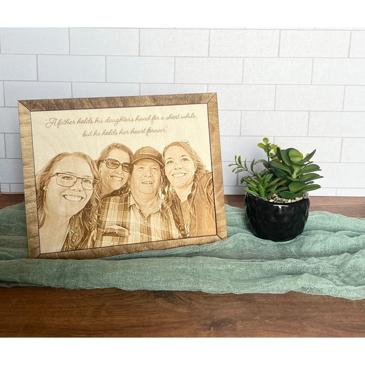 Personalized Engraved Photo