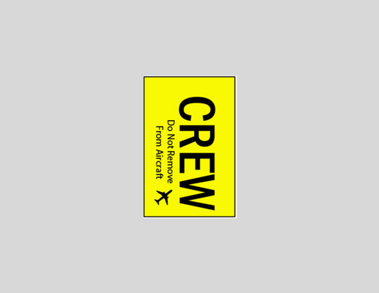 Crew Luggage Tag