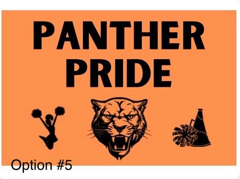 School Spirit Yard Signs