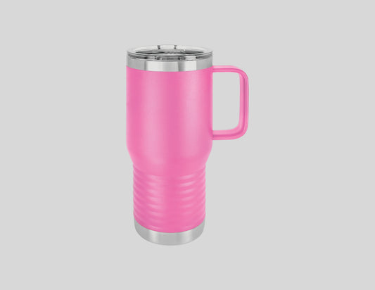 20 oz Travel Mug With Handle